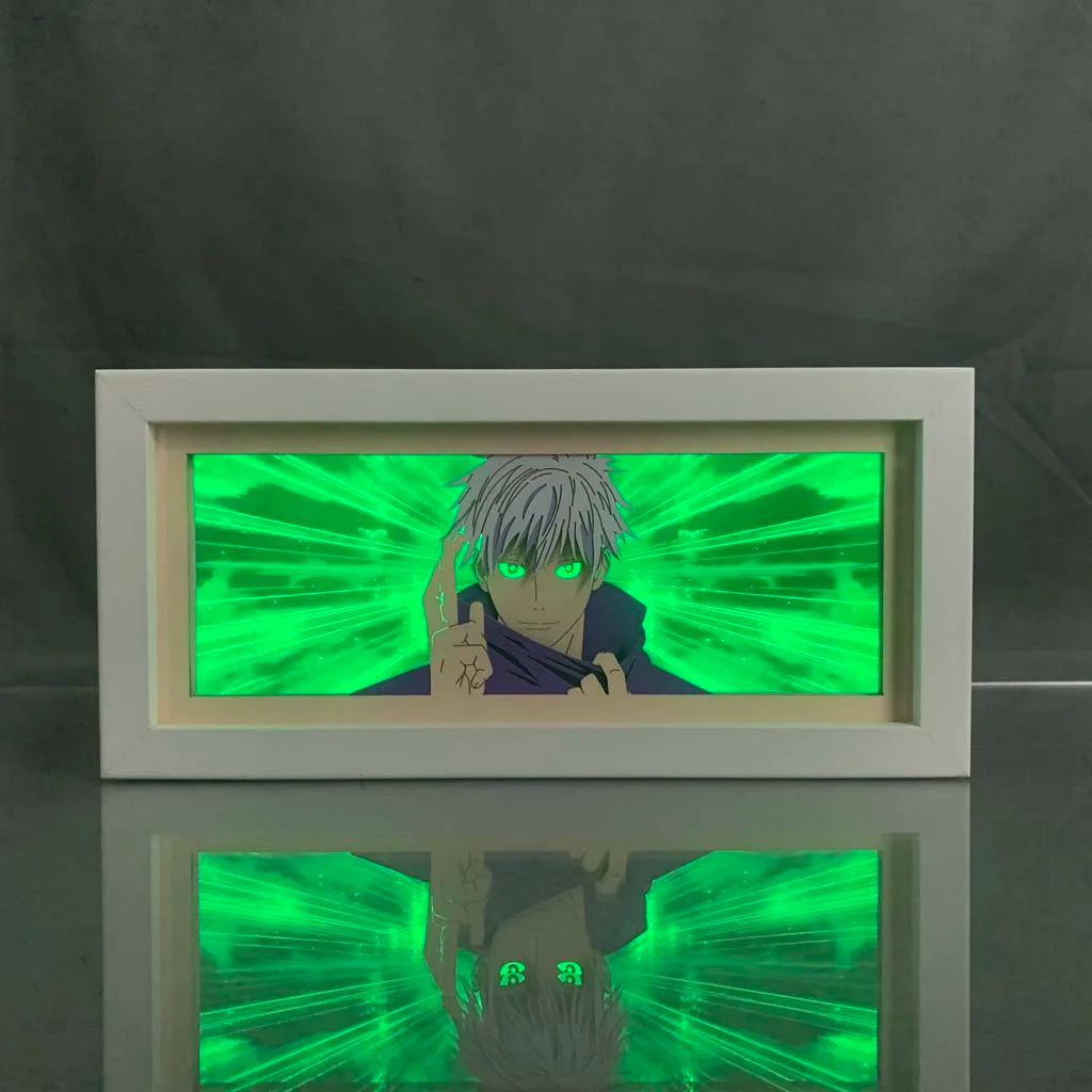 Anime LED Light Box Night Light – 3D Paper Cut Lamp
