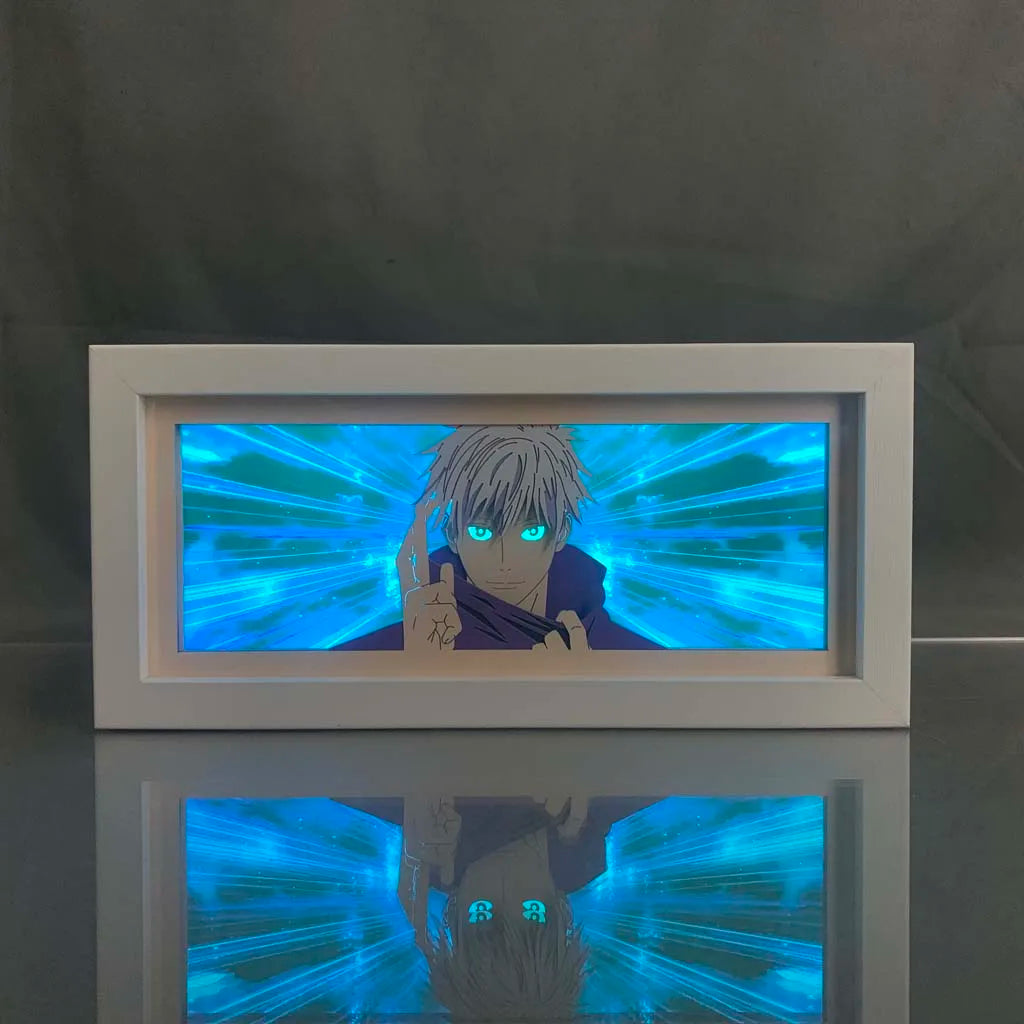 Anime LED Light Box Night Light – 3D Paper Cut Lamp