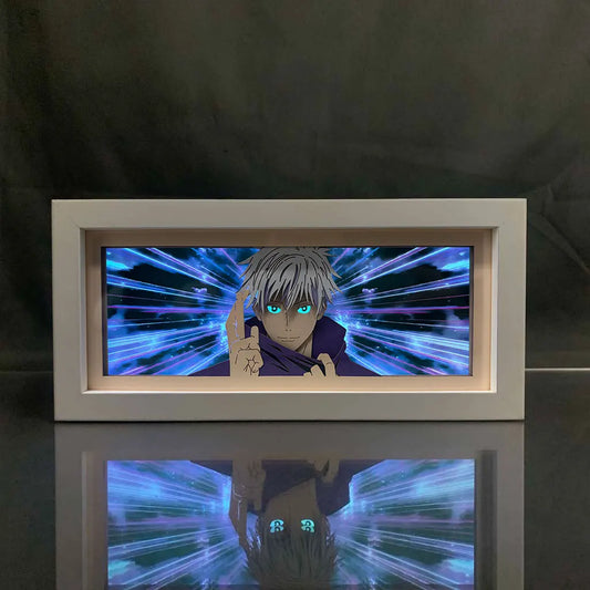 Anime LED Light Box Night Light – 3D Paper Cut Lamp